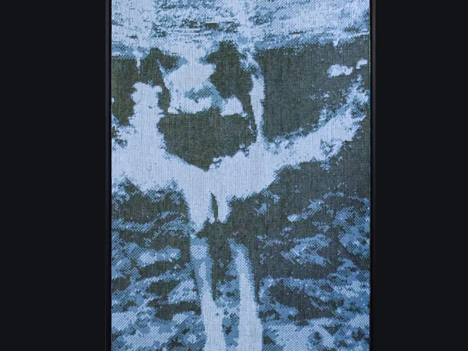 <em>Baumwolle Strickerei - 65 x 105 cm</em>